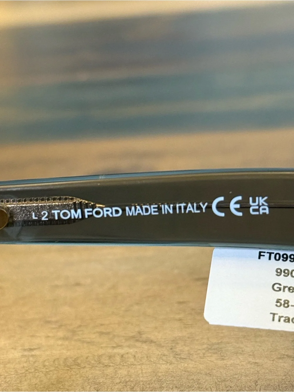 Tom Ford Philippe-02 TF999 Men’s Rectangular Sunglasses Gray/Brown Tinted +2